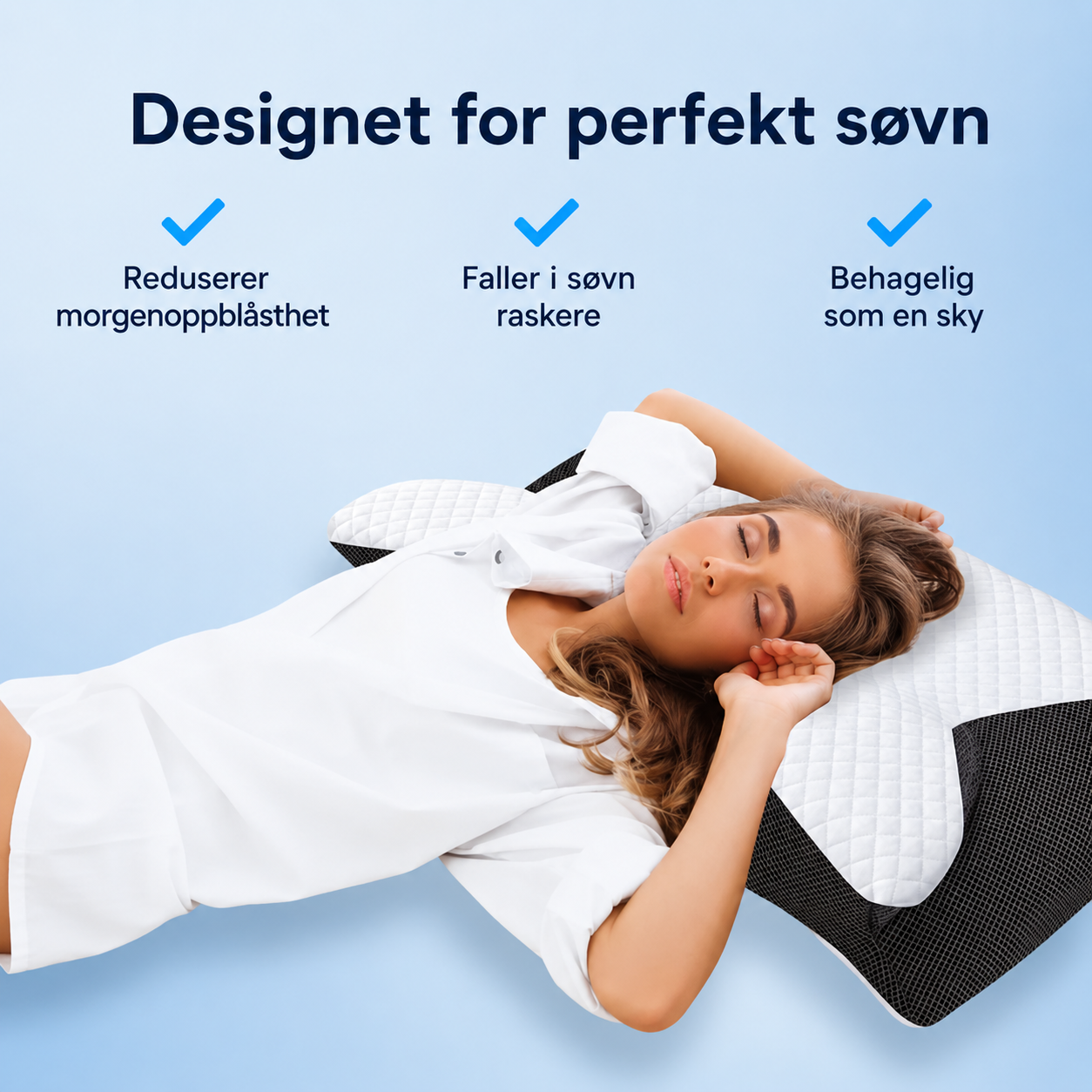 Ergonomic Butterfly Pillow